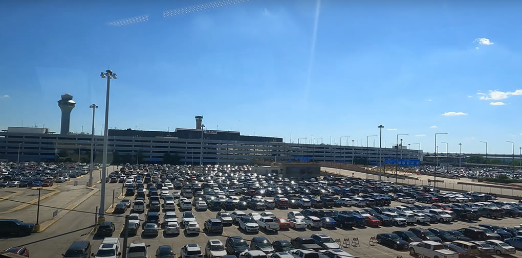 Estacionamento no O'Hare airport